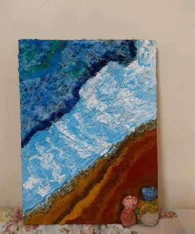 Beautiful sea canvas painting