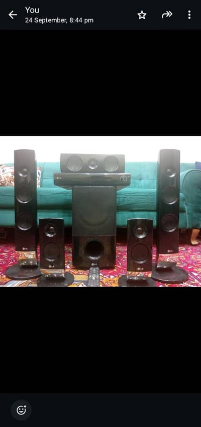 LG home theater new