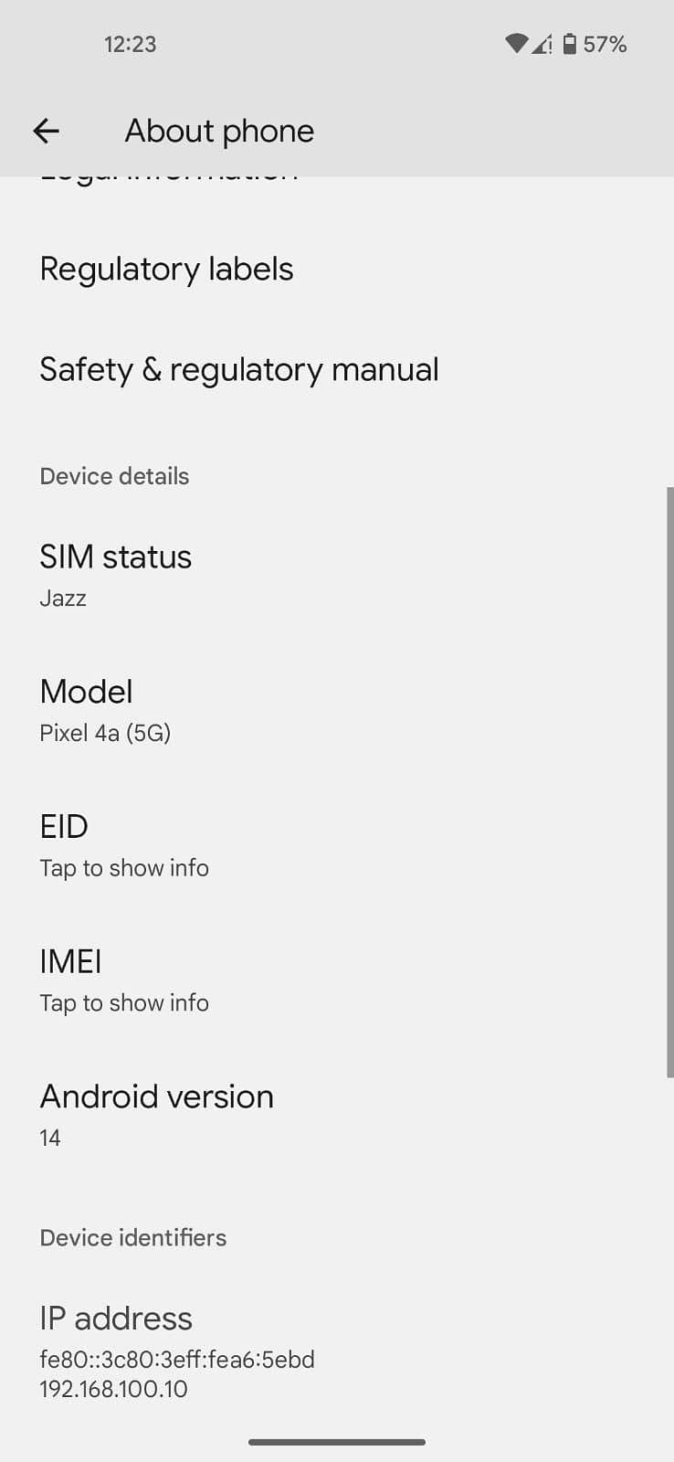 Google Pixel 4a 3