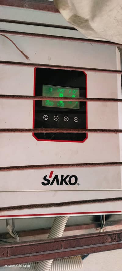 SAKO 6KW Hybrid Solar Inverter 4LE – 48V – Brand New Category: