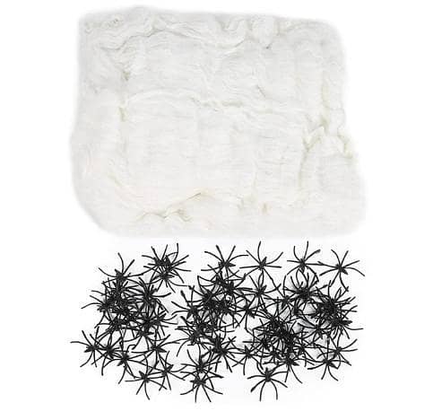 1 PCS Super Stretch Artificial Spider Web Decoration for Door, Wall & Window R5651