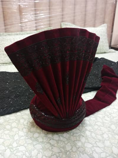black sherwani mehron turban #wedding #merraige