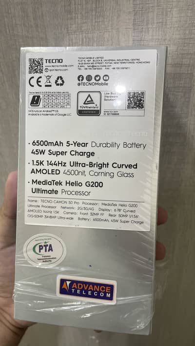 Tecno Camon 50 Pro