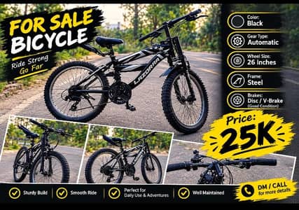 Gear bicycle for sale