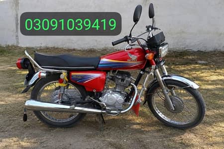 Honda 125 cc model 2010 bike for sale