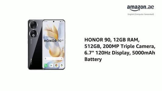Honor 90. . . 12. . . 512