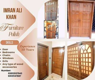 Wood polish and furniture polish