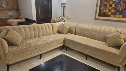L-Shaped Sofa Set / 3 seater and 2 seater sofa set