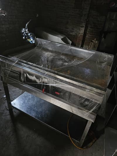 hotplate for burger shuwarma Ss body