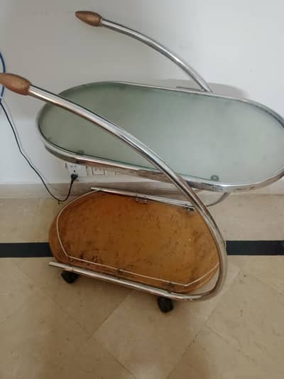 glass table