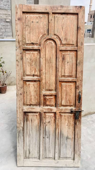 wooden door