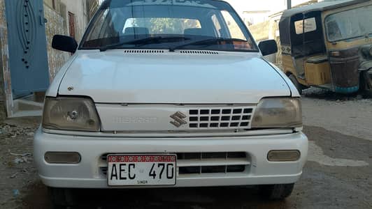Suzuki Mehran VXR 2002 white color