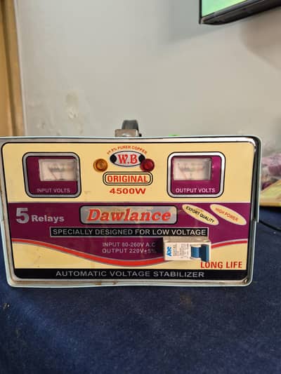 Dawlance 4500W Heavy Duty Automatic Voltage Stabilizer