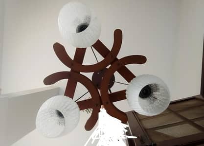 celling light with 3 set of  wall light