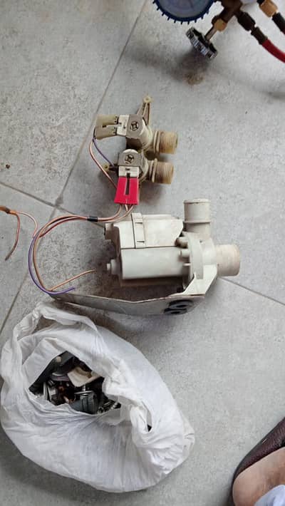 PCB for front load washing machine water pump water inlet