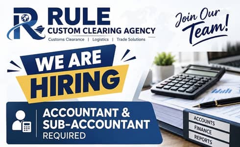 Accountant / sub Accountant/ computer opreator / Data entry expert