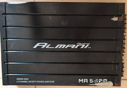 ALMANI 4 Channel Amp