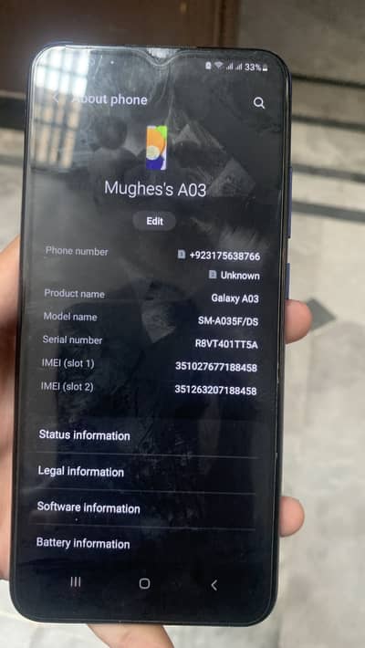 Samsung Mobile A03