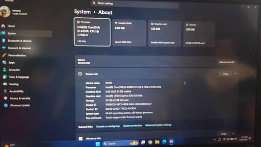 lenovo i5 8th