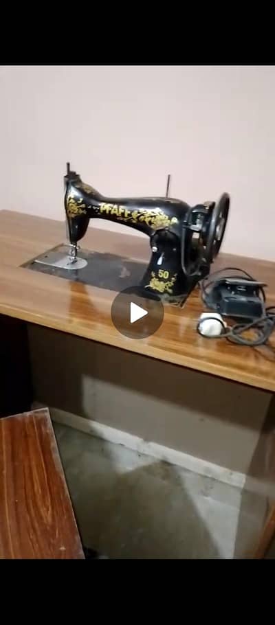 iron and machine stand