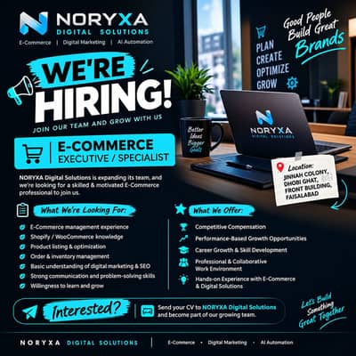 We are Hiring a Sales Person