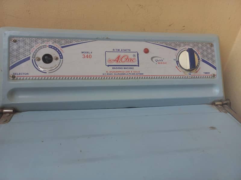 A one Washing machine 1
