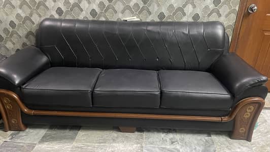 7-Seater Used Sofa Set for Sale – Good Condition