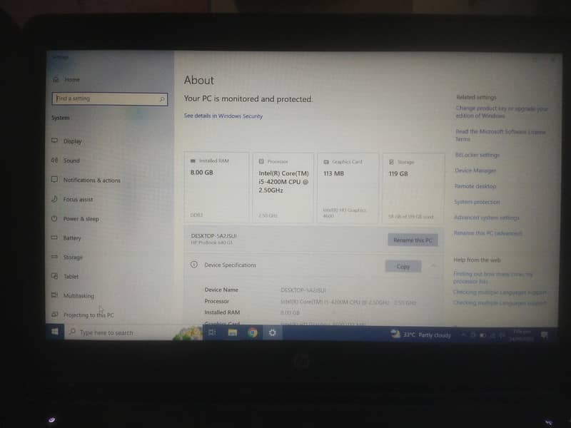 hp core i5 4th generation 3