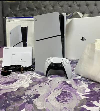 PS5 Slim 1tb Disk edition for Urgent Sale play Station 5 game