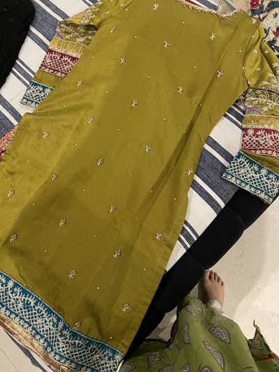 Fancy wedding wear 3pc dress