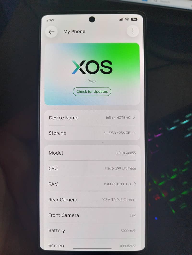 Infinix Note 40 1