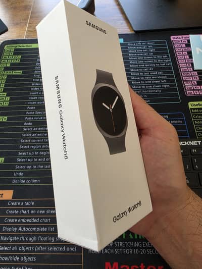 SAMSUNG GALAXY WATCH 8 - DABBA PACKED - UNOPENED - BRAND NEW