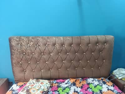bed with safe table