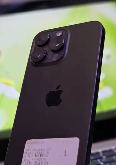 Apple iPhone 15 Pro Max 256gb jv black