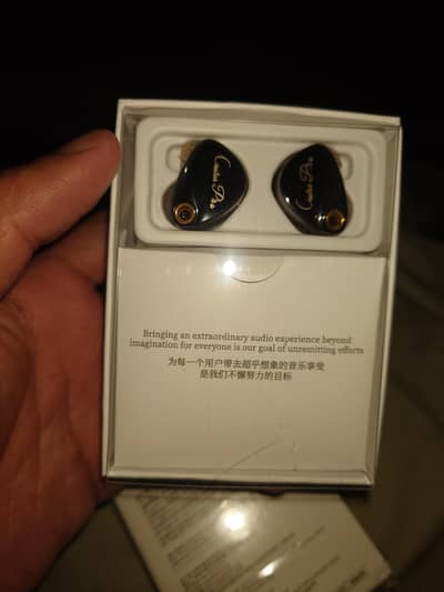 kz castor pro improved bass with mic 3.5mm
