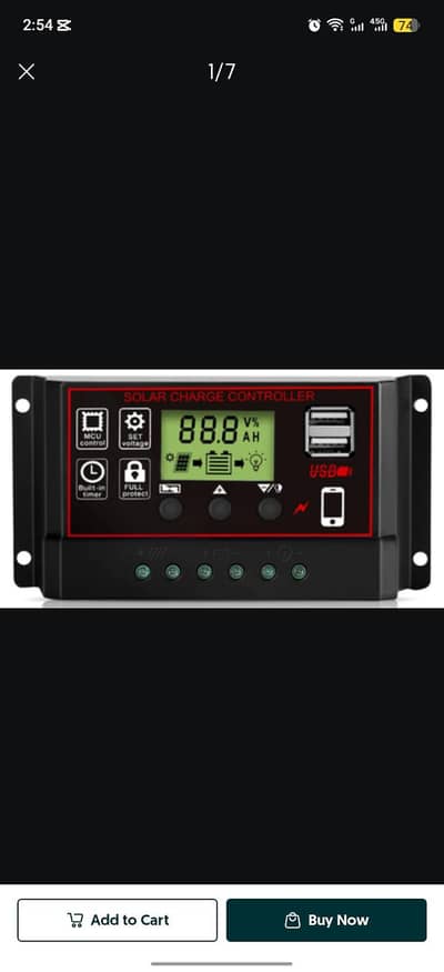 solar charger controller 60A new brand