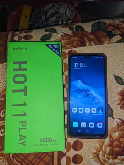 Infinix Hot 11 Play with box