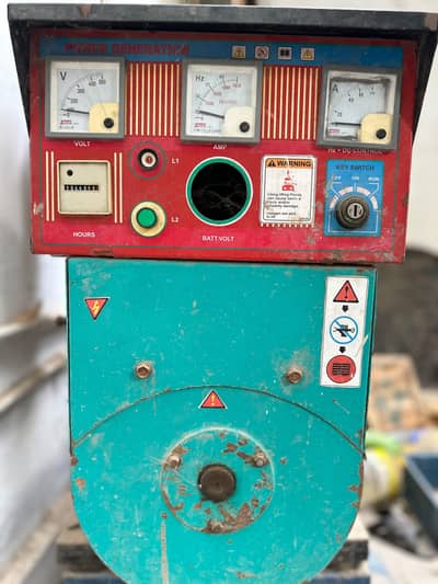 Generator 7.5KVA Cuore Engine Working