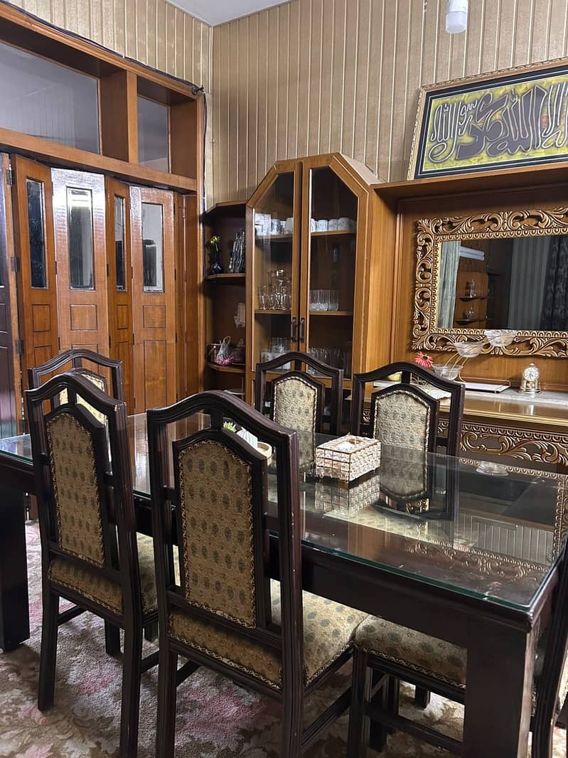 Solid Wood Dining Table 1