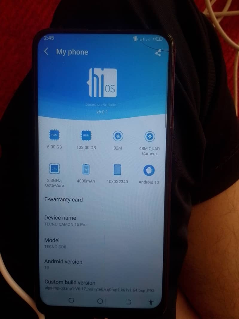 Tecno CAMON 15 Pro 0