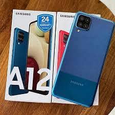 Samsung Mobile A12 4+64 box sth Price final