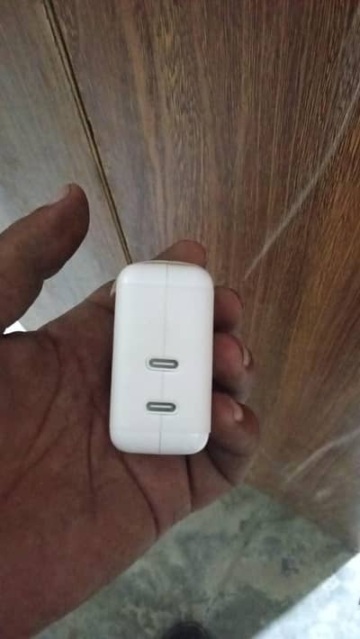 35w dual USB-Cport compact power adapter (2-pin)