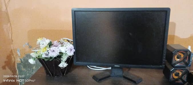 HP Core i5 PC & 20 INCH LCD COMP SET Wireless Keyboard Mouse & Speaks