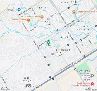 Ground portion for rent at G-11