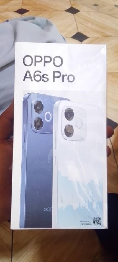 OPPO A6s pro8/256gb full box full warranty just box open