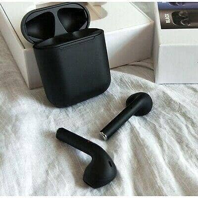 Black inpods Wireless Bluetooth 5 Earbuds with Charging Case