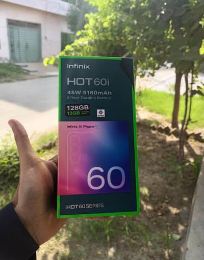 Infinix Hot 60i brand new condition 03174698751