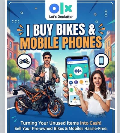 Sell your bike or mobile