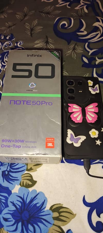 Infinix Note 50 pro 12 gb 256 in lush condition