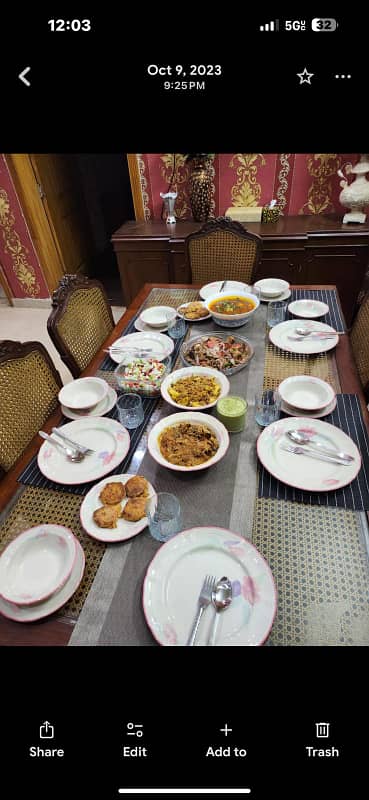 For rent. Full furnished portion and furnished flat